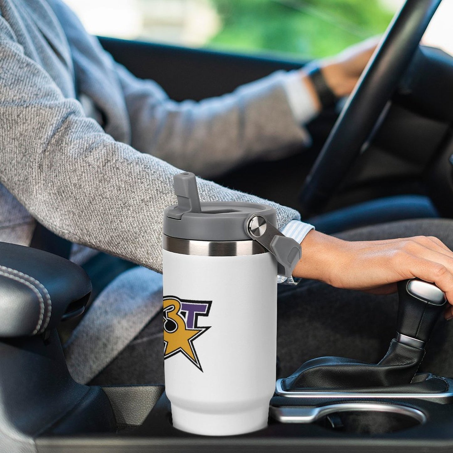 Tumbler With Top Handle