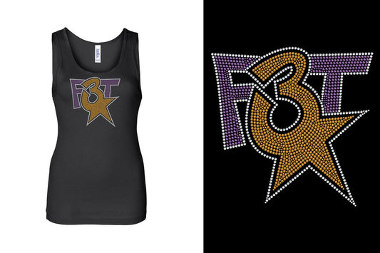 Rhinestones Florida Triple Threat F3T stones Youth Tank