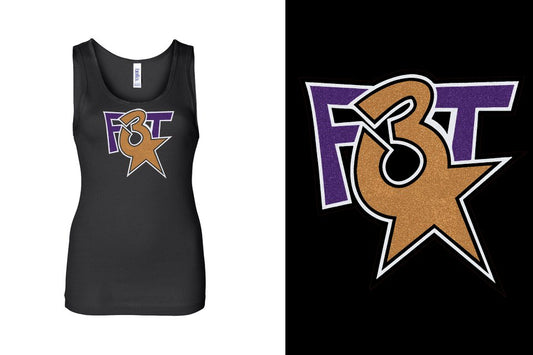 Florida Triple Threat F3T logo glitter Youth Tank