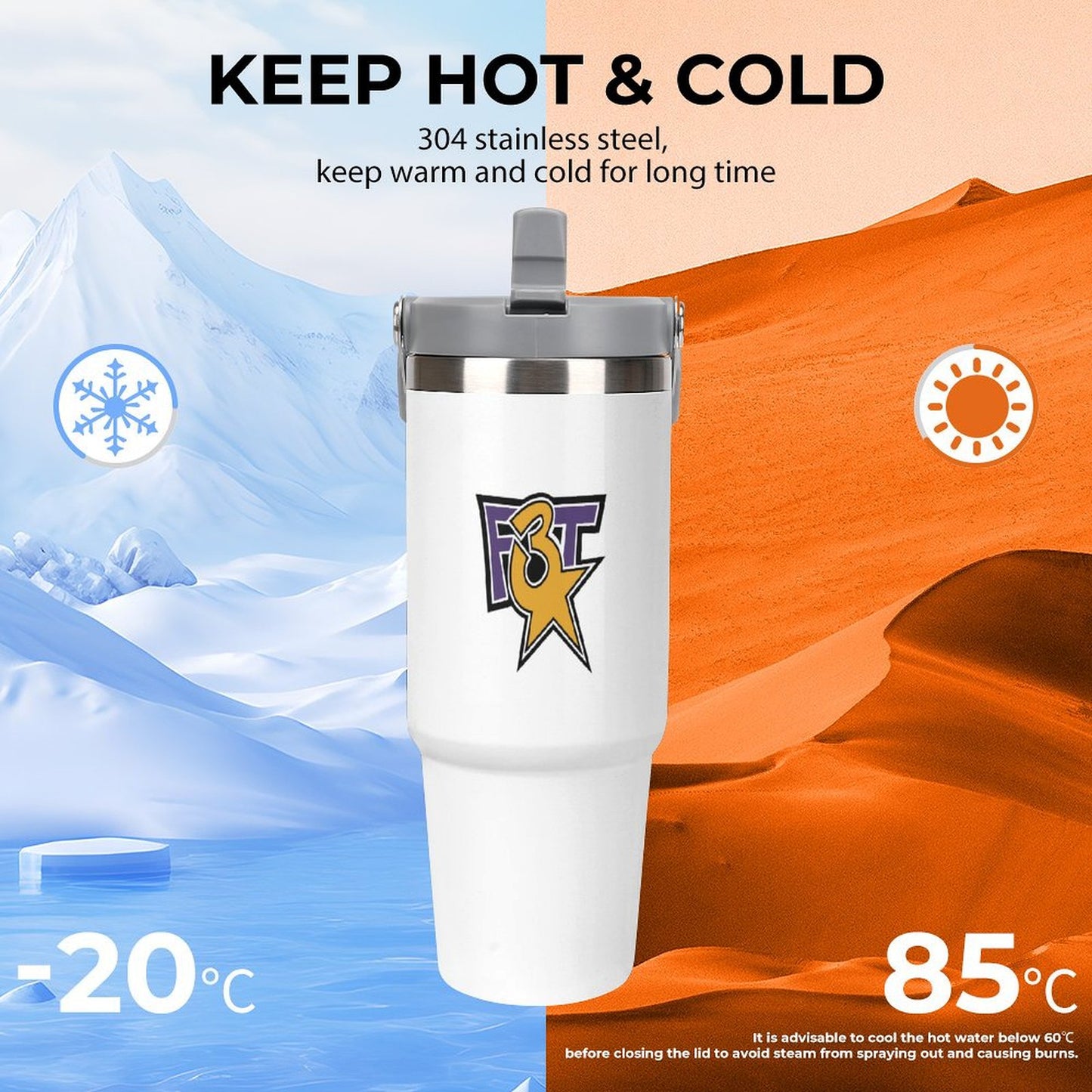 Tumbler With Top Handle